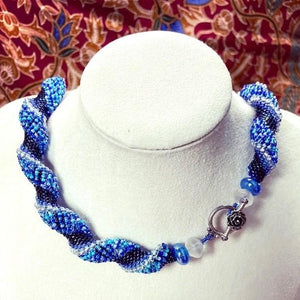 Blue Conch Necklace