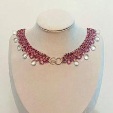 Load image into Gallery viewer, Crystal Hearts Briolette Necklace
