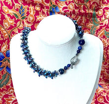 Load image into Gallery viewer, Midnight Ocean Necklace
